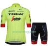 Fietskleding (Fietsshirt + Fietsbroek Kort) 2018 Trek-Segafredo N002